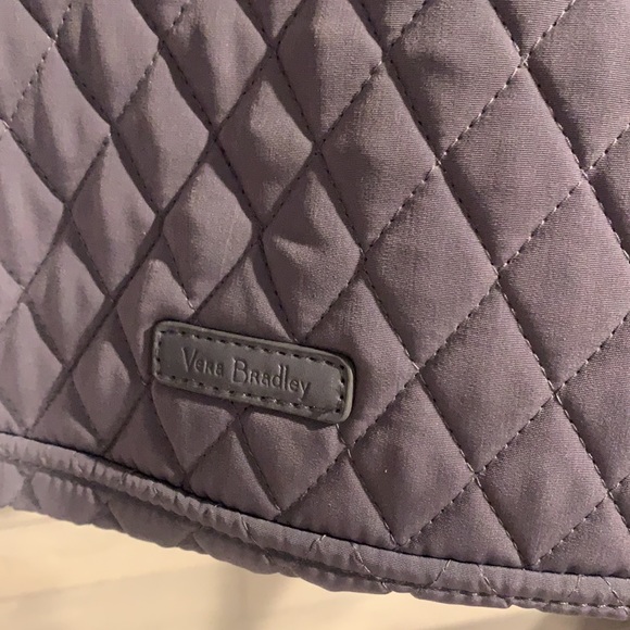 NWT Vera Bradley xl traveler duffel bag carbon grey gray - Picture 2 of 7